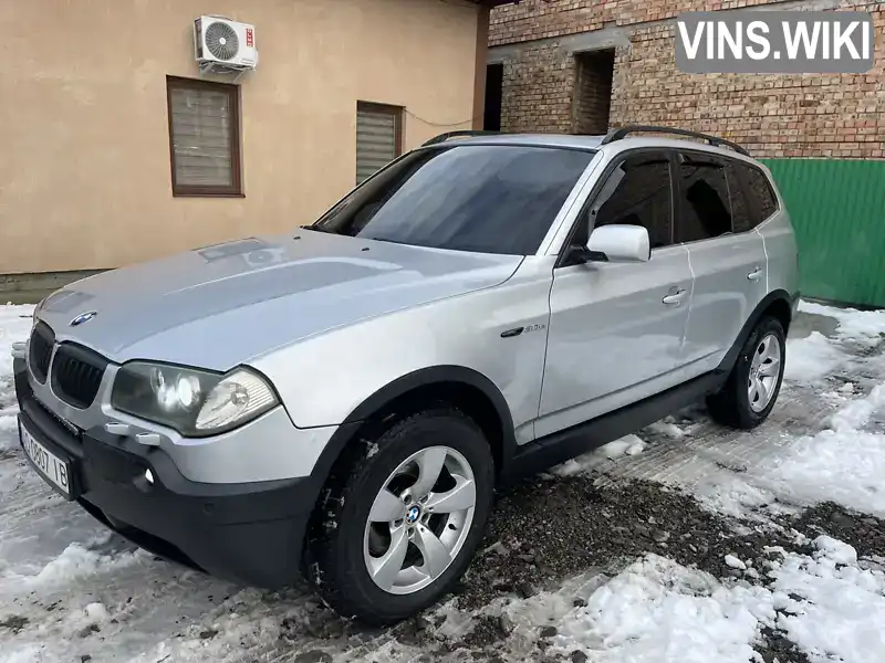 Позашляховик / Кросовер BMW X3 2006 3 л. Автомат обл. Закарпатська, Тячів - Фото 1/21