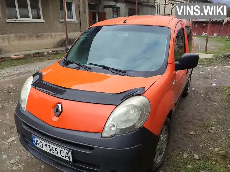 Мінівен Renault Kangoo 2009 1.46 л. Ручна / Механіка обл. Закарпатська, Рахів - Фото 1/14