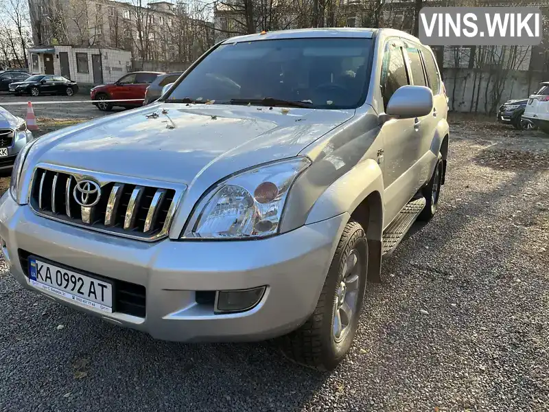 Позашляховик / Кросовер Toyota Land Cruiser Prado 2008 2.98 л. Ручна / Механіка обл. Київська, Київ - Фото 1/14