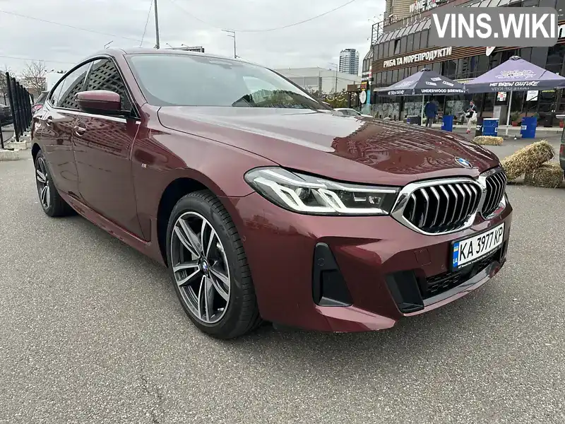 Ліфтбек BMW 6 Series GT 2022 2 л. Автомат обл. Київська, Київ - Фото 1/21