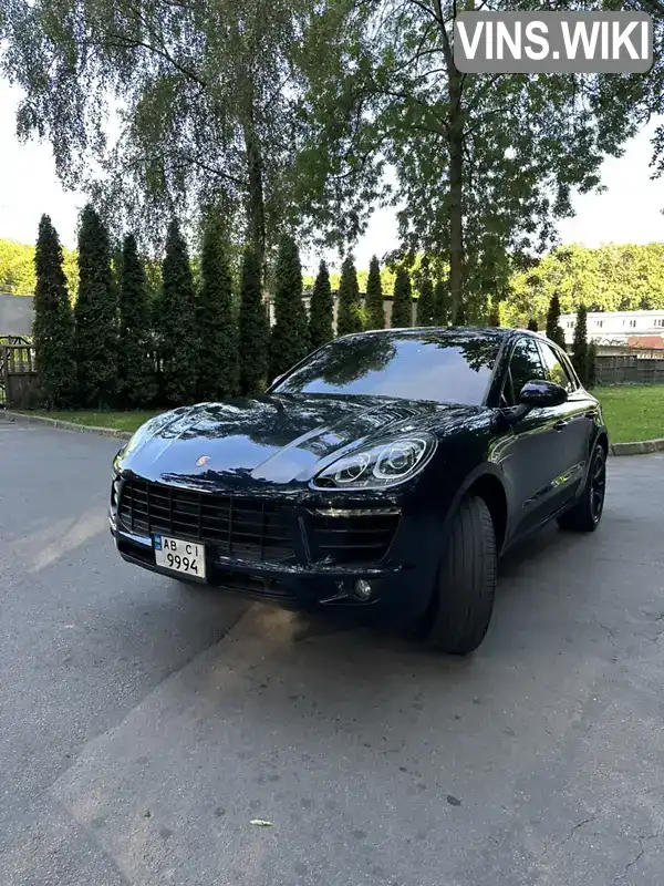 Позашляховик / Кросовер Porsche Macan 2017 3 л. Робот обл. Вінницька, Вінниця - Фото 1/14