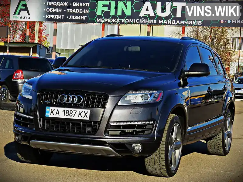 Позашляховик / Кросовер Audi Q7 2014 3 л. Автомат обл. Черкаська, Черкаси - Фото 1/21