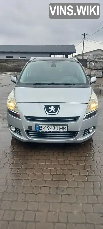 Мікровен Peugeot 5008 2011 1.56 л. Ручна / Механіка обл. Рівненська, Березне - Фото 1/14