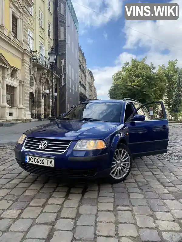 Універсал Volkswagen Passat 2000 1.9 л. Ручна / Механіка обл. Львівська, Львів - Фото 1/16