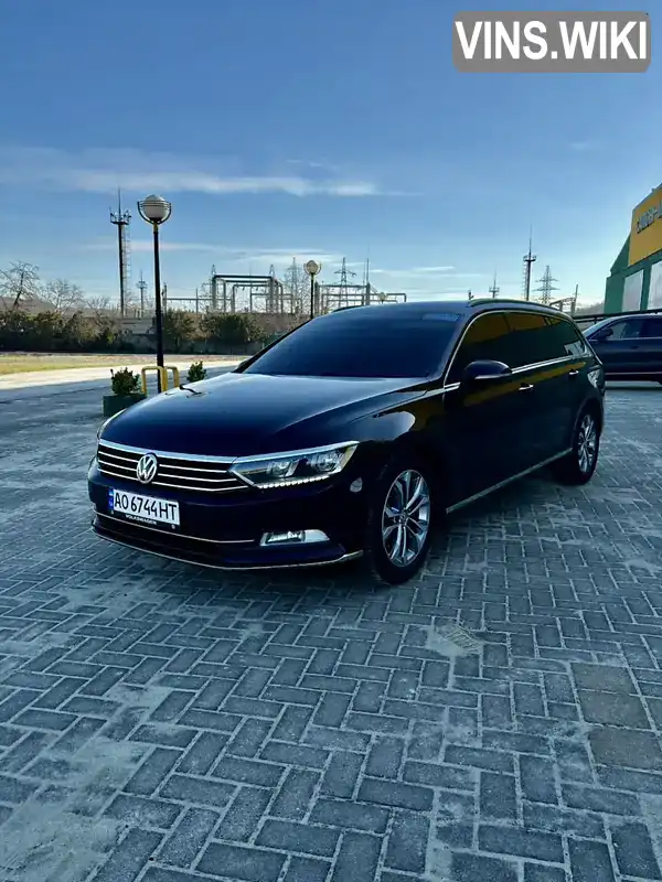 Універсал Volkswagen Passat 2015 1.97 л. Автомат обл. Закарпатська, Мукачево - Фото 1/21