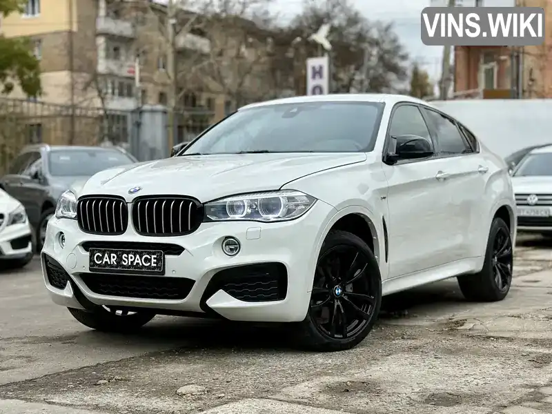 Позашляховик / Кросовер BMW X6 2018 2.98 л. Автомат обл. Одеська, Одеса - Фото 1/21