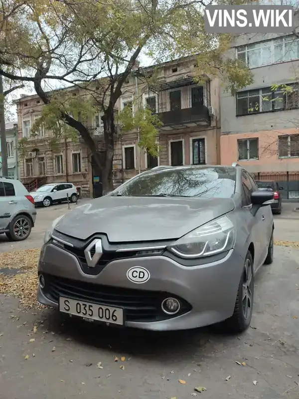 Хетчбек Renault Clio 2015 1.46 л. Ручна / Механіка обл. Одеська, Одеса - Фото 1/16