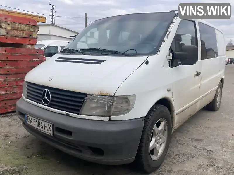 Мінівен Mercedes-Benz Vito 2003 null_content л. Ручна / Механіка обл. Рівненська, Рівне - Фото 1/5