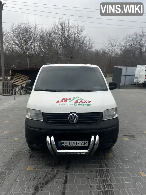 Мінівен Volkswagen Transporter 2008 1.9 л. Ручна / Механіка обл. Миколаївська, Первомайськ - Фото 1/21