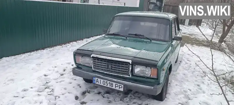 Седан ВАЗ / Lada 2107 2004 1.5 л. Ручна / Механіка обл. Київська, Біла Церква - Фото 1/10