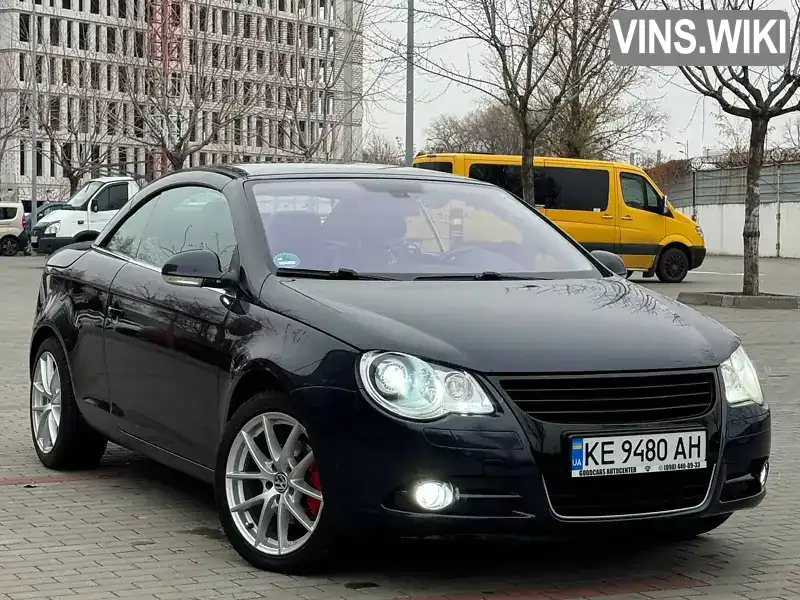 Кабриолет Volkswagen Eos 2007 2 л. Ручная / Механика обл. Днепропетровская, Днепр (Днепропетровск) - Фото 1/18