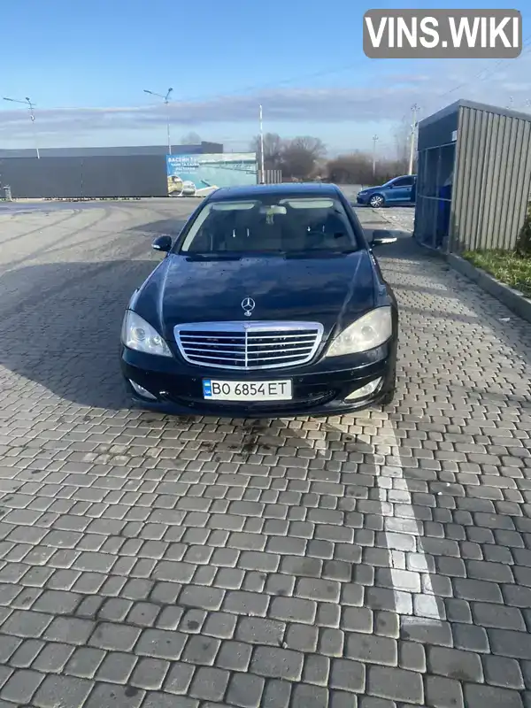 Седан Mercedes-Benz S-Class 2008 3 л. Автомат обл. Тернопільська, Тернопіль - Фото 1/21