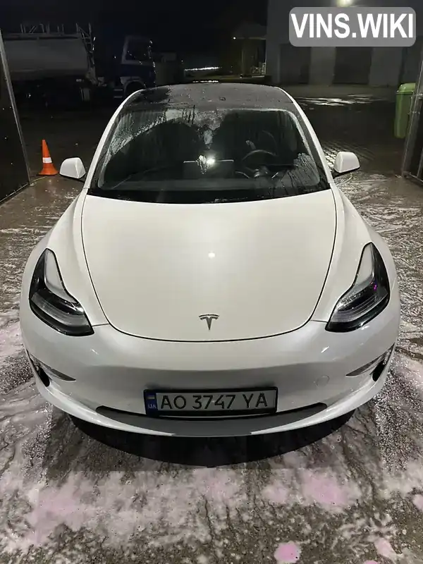 5YJ3E1EB1NF118789 Tesla Model 3 2021 Седан  Фото 1