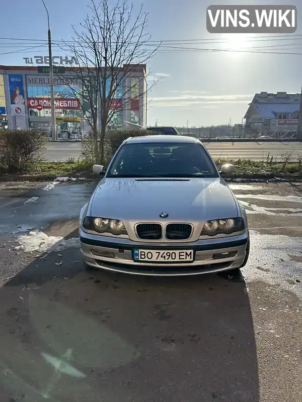 Седан BMW 3 Series 1999 1.95 л. Ручна / Механіка обл. Тернопільська, Тернопіль - Фото 1/21