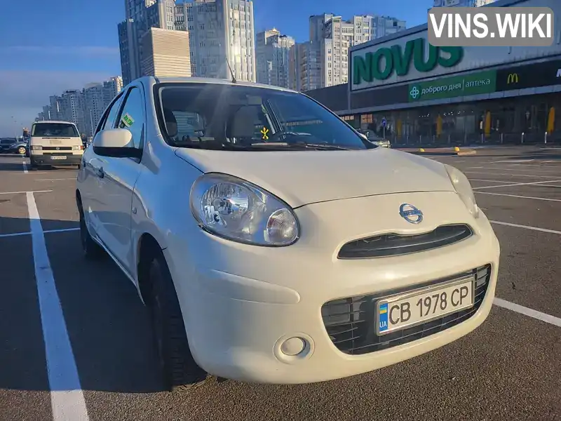 Хетчбек Nissan Micra 2013 1.2 л. Ручна / Механіка обл. Київська, Київ - Фото 1/21