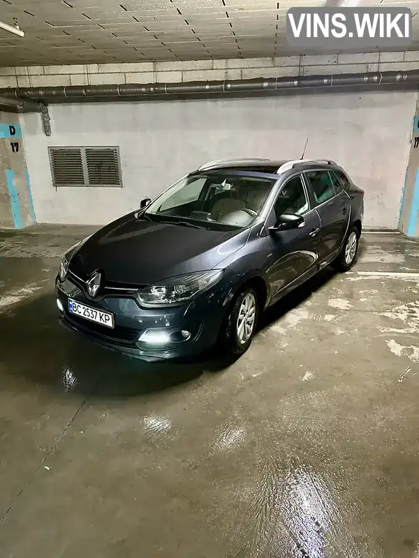 Универсал Renault Megane 2015 1.46 л. Ручная / Механика обл. Львовская, location.city.zhovtantsi - Фото 1/15