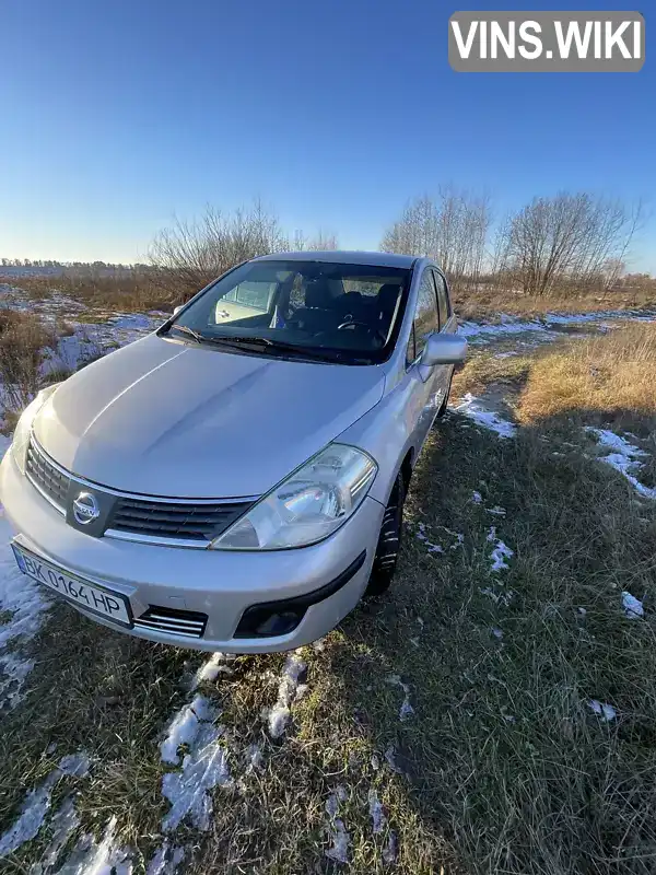 Седан Nissan TIIDA 2008 1.46 л. Ручная / Механика обл. Ровенская, Ровно - Фото 1/21