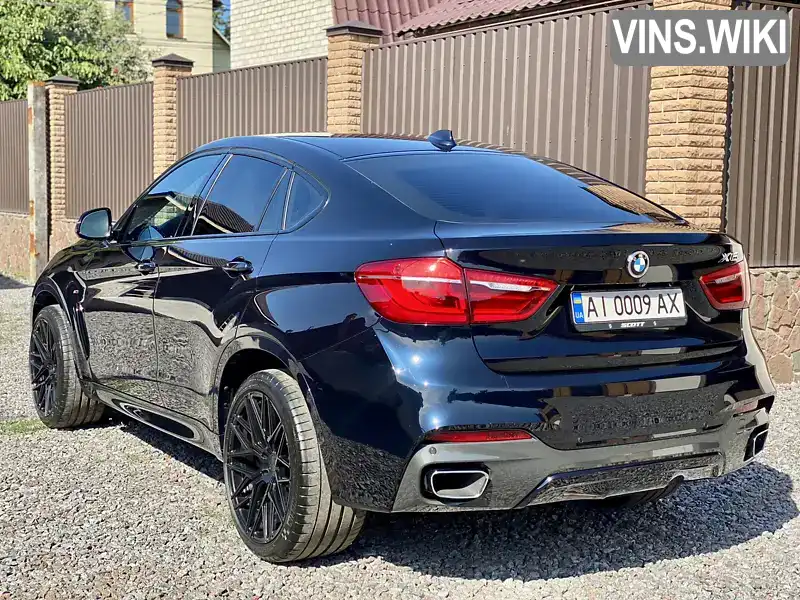 Позашляховик / Кросовер BMW X6 2017 2.99 л. Автомат обл. Київська, Київ - Фото 1/21