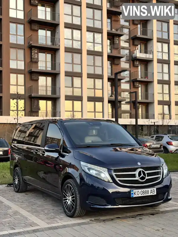 Минивэн Mercedes-Benz V-Class 2014 2.14 л. Автомат обл. Закарпатская, Ужгород - Фото 1/18