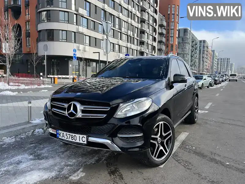 Позашляховик / Кросовер Mercedes-Benz GLE-Class 2016 3.5 л. Автомат обл. Київська, Київ - Фото 1/21