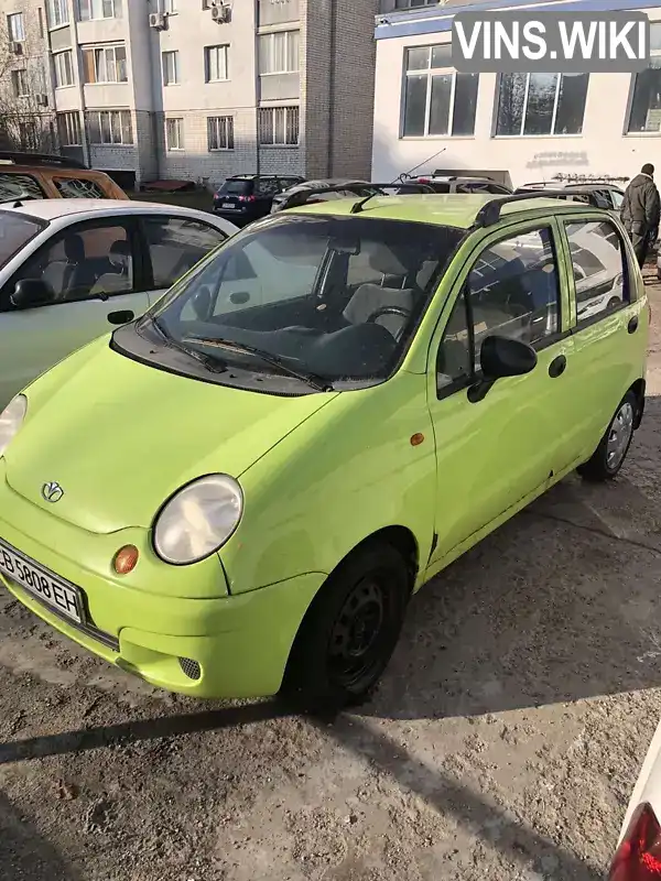 Хетчбек Daewoo Matiz 2006 0.8 л. Ручна / Механіка обл. Чернігівська, Чернігів - Фото 1/5