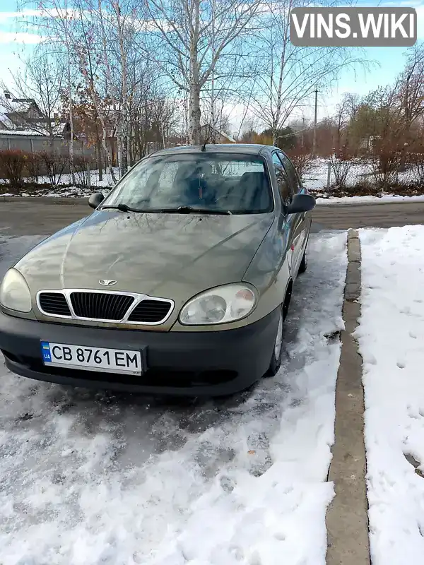 Седан Daewoo Lanos 2004 1.6 л. Ручна / Механіка обл. Чернігівська, Чернігів - Фото 1/10