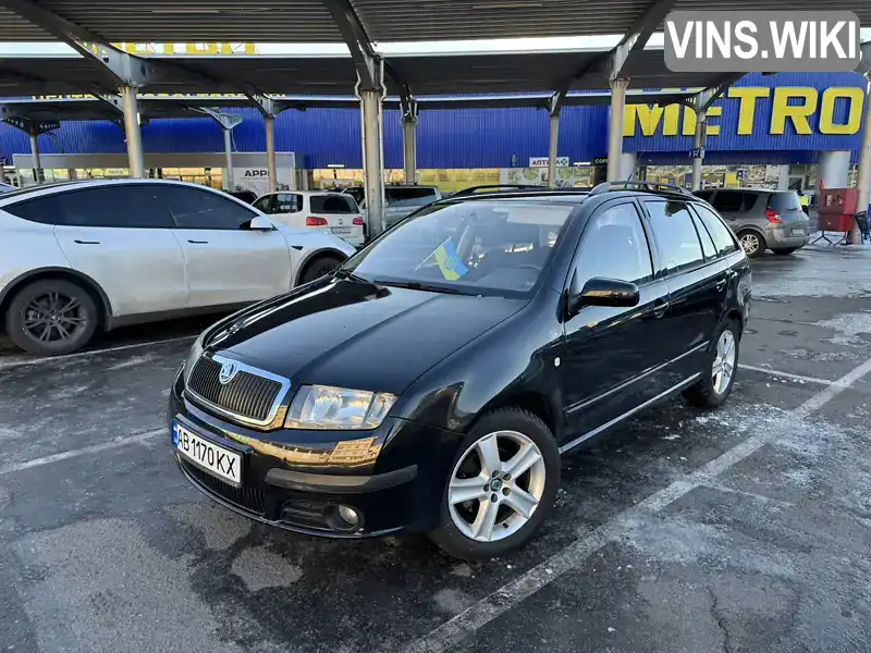 Универсал Skoda Fabia 2006 1.39 л. Ручная / Механика обл. Винницкая, Гнивань - Фото 1/21