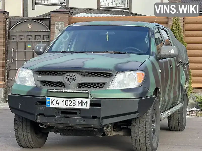 Пікап Toyota Hilux 2007 null_content л. Ручна / Механіка обл. Київська, Київ - Фото 1/21