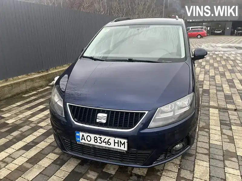 Мінівен SEAT Alhambra 2010 null_content л. Ручна / Механіка обл. Закарпатська, Свалява - Фото 1/17