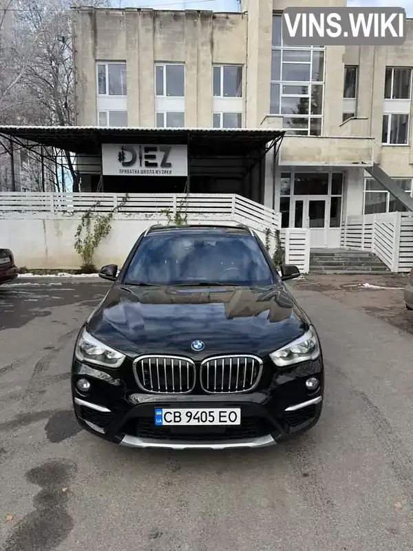 Позашляховик / Кросовер BMW X1 2018 2 л. Автомат обл. Чернігівська, Чернігів - Фото 1/17