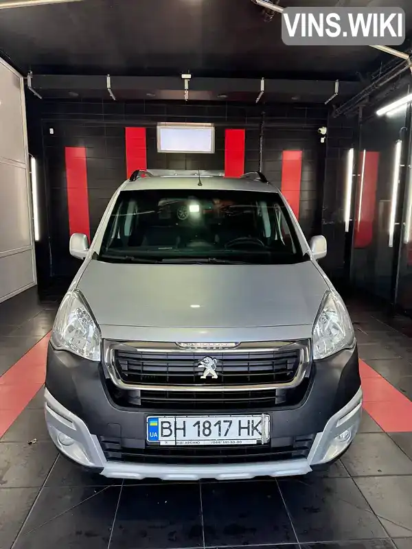 Мінівен Peugeot Partner 2015 1.56 л. Ручна / Механіка обл. Одеська, Білгород-Дністровський - Фото 1/12