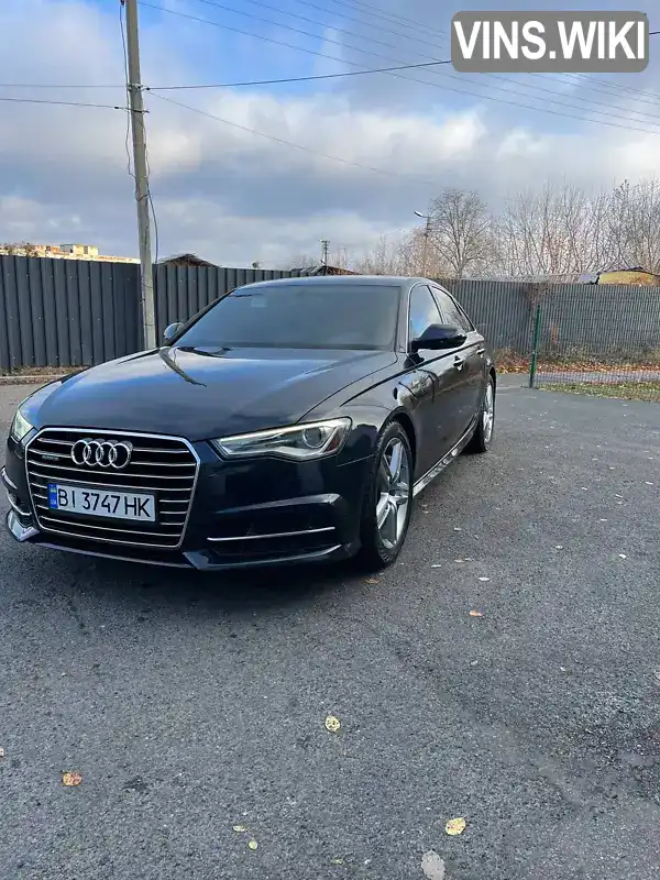 Седан Audi A6 2016 3 л. Автомат обл. Полтавська, Полтава - Фото 1/15