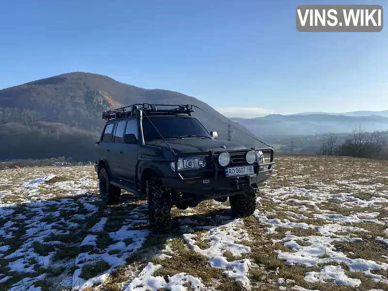 Внедорожник / Кроссовер Toyota Land Cruiser 1996 4.49 л. Автомат обл. Закарпатская, Свалява - Фото 1/15