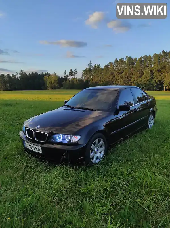 Седан BMW 3 Series 2002 1.95 л. Ручна / Механіка обл. Закарпатська, Міжгір'я - Фото 1/14