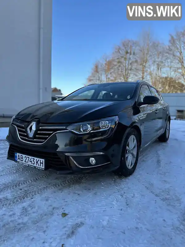 Універсал Renault Megane 2017 1.6 л. Ручна / Механіка обл. Вінницька, Жмеринка - Фото 1/21