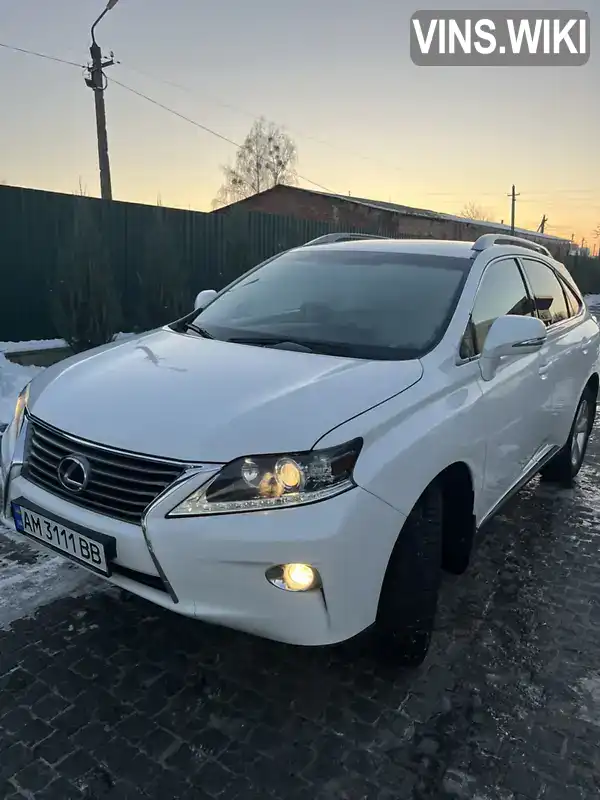 Внедорожник / Кроссовер Lexus RX 2013 2.67 л. Автомат обл. Житомирская, Житомир - Фото 1/19