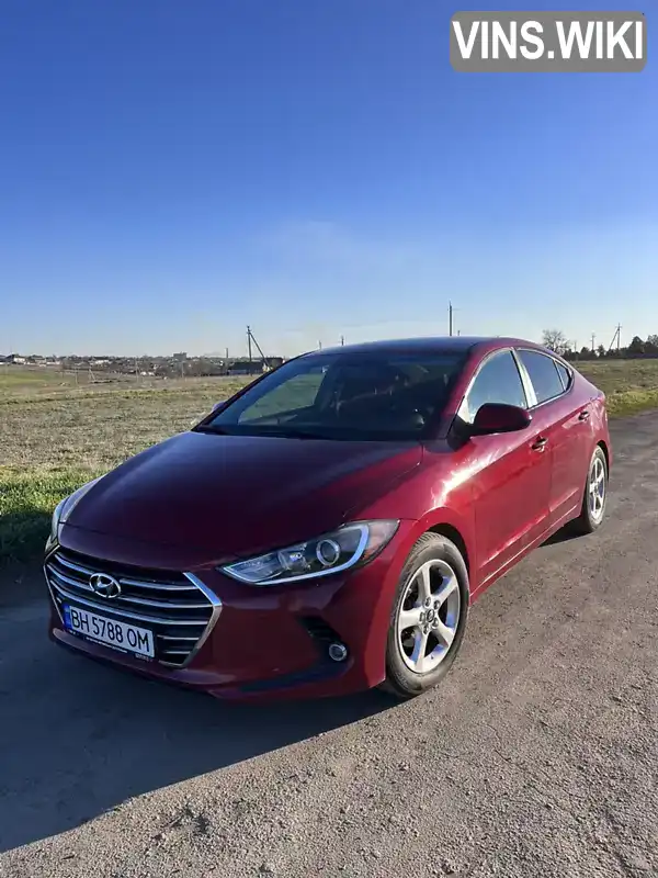 Седан Hyundai Elantra 2017 2 л. Автомат обл. Одесская, Измаил - Фото 1/21