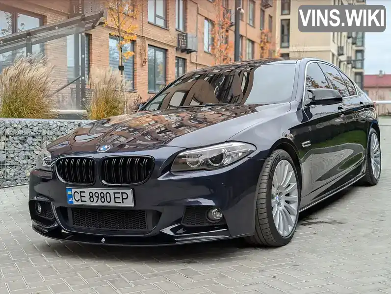 Седан BMW 5 Series 2014 2 л. Автомат обл. Чернівецька, Чернівці - Фото 1/21