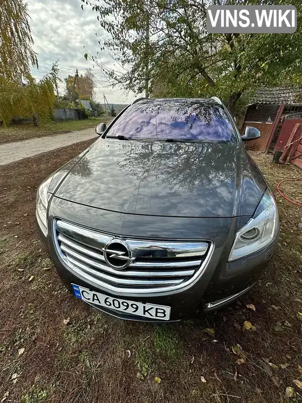 Універсал Opel Insignia 2010 1.96 л. Ручна / Механіка обл. Полтавська, Лохвиця - Фото 1/12