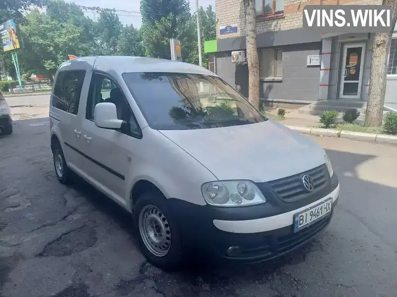 Мінівен Volkswagen Caddy 2008 1.9 л. Ручна / Механіка обл. Полтавська, Кременчук - Фото 1/11