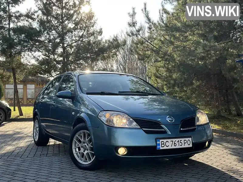 Ліфтбек Nissan Primera 2003 1.77 л. Ручна / Механіка обл. Львівська, Дрогобич - Фото 1/21