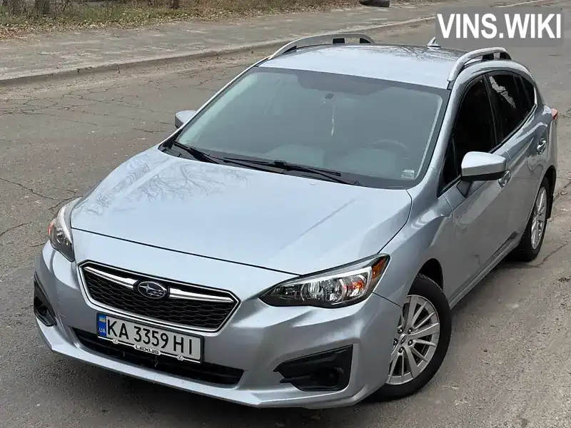 Хэтчбек Subaru Impreza 2018 2 л. Вариатор обл. Киевская, Киев - Фото 1/21