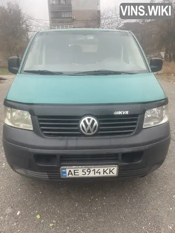 Минивэн Volkswagen Transporter 2004 1.9 л. Ручная / Механика обл. Днепропетровская, Кривой Рог - Фото 1/10