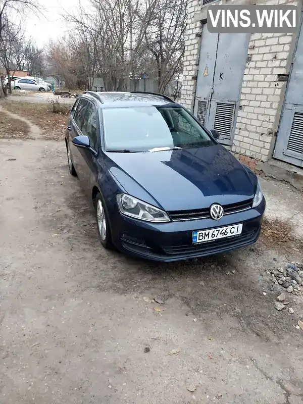 Универсал Volkswagen Golf 2013 1.6 л. Ручная / Механика обл. Сумская, Конотоп - Фото 1/4