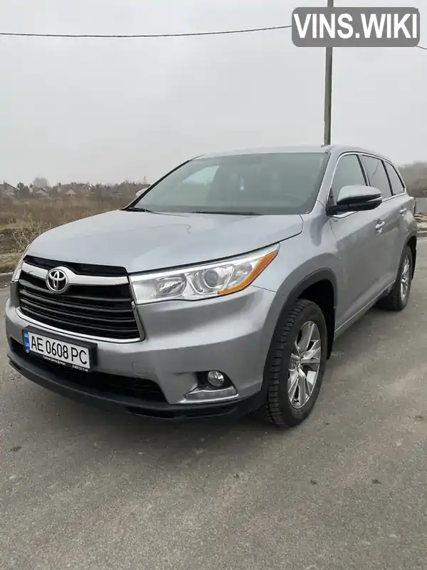 Позашляховик / Кросовер Toyota Highlander 2014 2.67 л. Автомат обл. Дніпропетровська, Дніпро (Дніпропетровськ) - Фото 1/21