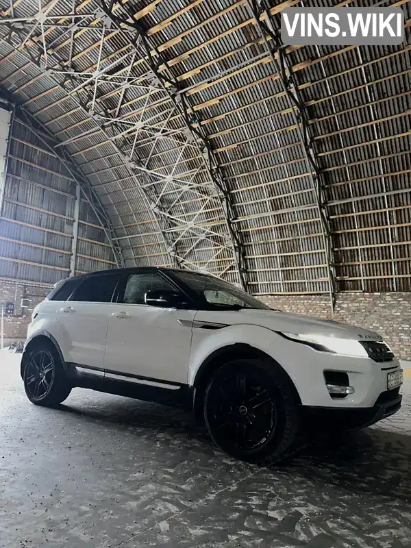 Позашляховик / Кросовер Land Rover Range Rover Evoque 2011 2.18 л. Автомат обл. Сумська, Конотоп - Фото 1/21