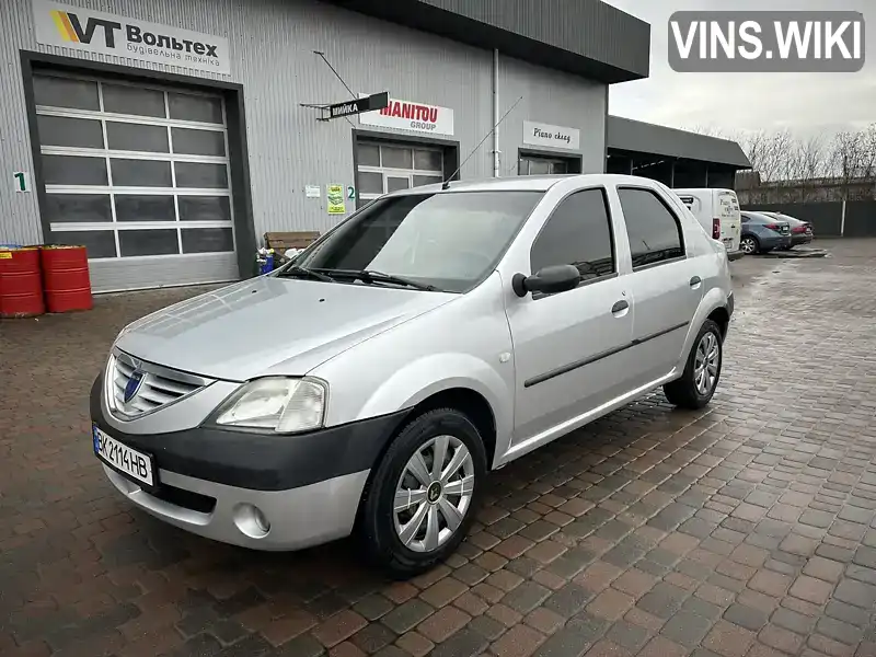 Седан Dacia Logan 2008 1.4 л. Ручная / Механика обл. Ровенская, Сарны - Фото 1/21