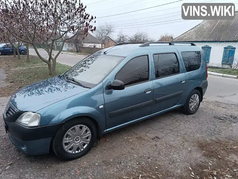 Седан Dacia Logan 2008 1.6 л. Ручна / Механіка обл. Полтавська, Хорол - Фото 1/21