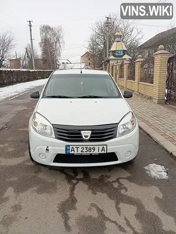 Хэтчбек Dacia Sandero 2008 1.4 л. Ручная / Механика обл. Ивано-Франковская, Коломыя - Фото 1/14