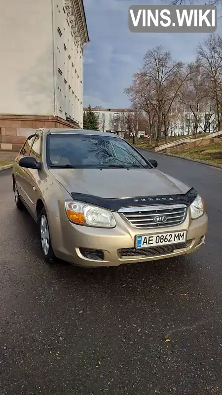 Седан Kia Cerato 2007 1.6 л. Ручна / Механіка обл. Донецька, Краматорськ - Фото 1/15